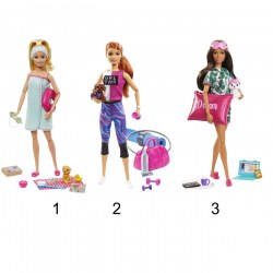 Mattel Barbie GKH73 Набор игровой ,,Фитнес'' (в ассортименте)