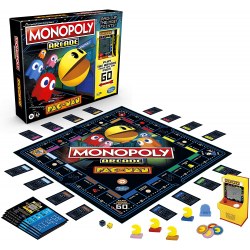 Hasbro Monopoly E7030 Joc de masă Arcada Pacman