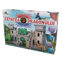 NORIEL INT6482 - Puzzle 3D - Cetatea Dragonului, 116 piese