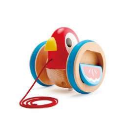 HAPE E0360A - Деревянная игрушка Baby Bird Pull Along