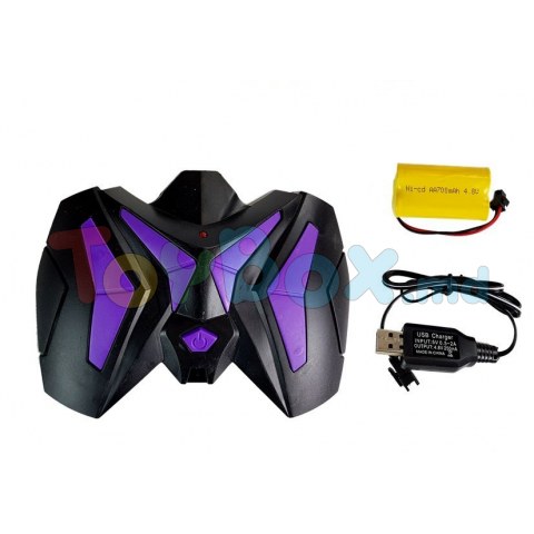Leantoys 7230 Jucarie Dinozaur cu telecomanda RC negru-verde