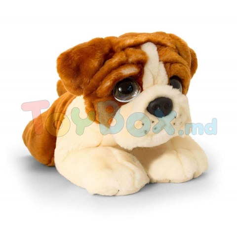 Keel Toys SD2530 Jucarie moale Signature Cuddle Puppy - Bulldog, 37cm