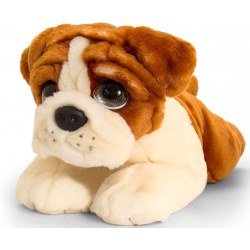 Keel Toys SD2531 Мягкая игрушка Signature Cuddle Puppy Бульдог, 47см