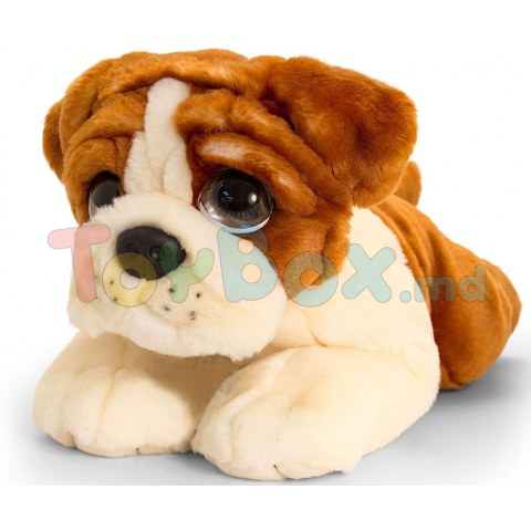 Keel Toys SD2531 Jucarie de plus Signature Cuddle Puppy Bulldog, 47cm