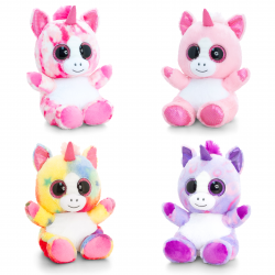 Keel Toys SF0845 Jucarie de plus Animotsu Unicorn, 25cm (in asortiment)