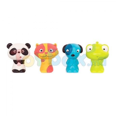 Battat Summery BX1739Z Set de joacă Teatru pe degete Animăluțe vesele