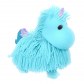 Jiggly Pup JP002-WB-BL Jucărie muzicală interactivă Unicorn albastru
