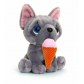 Keel Toys SD6173 Jucarie de plus Frenchie to Go Buldog francez, 20 cm (in asortiment)