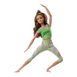 Mattel Barbie GXF05 Păpușa Mișcă-te ca mine!