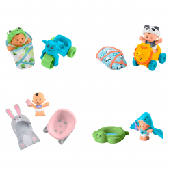 Mattel Fisher Price GNF59 Set de joacă Little People Copilașii veseli