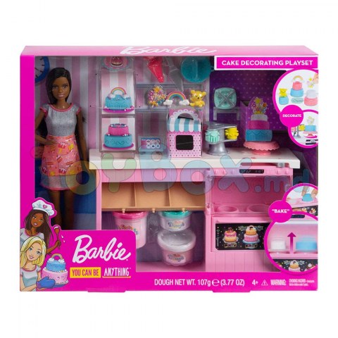 Mattel Barbie GFP59 Set cu Papusa Brutărie