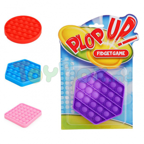 Pop It 620960 Jucarie Antistres  3 forme diverse culori (in asortiment)