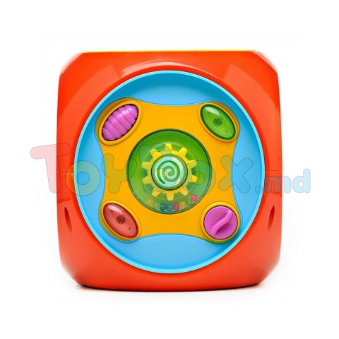 Kiddieland 049775 Joc educativ Multicub de Dezvoltare Muzical cu Lumini (Ru) (in asortiment)