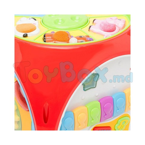 Kiddieland 049775 Joc educativ Multicub de Dezvoltare Muzical cu Lumini (Ru) (in asortiment)