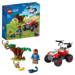 Lego City 60300 Constructor Wildlife Rescue ATV