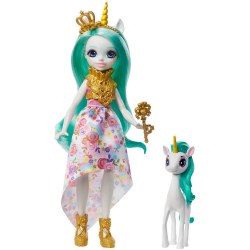 Mattel Enchantimals GYJ13 Set de joaca Queen Unity and Stepper Unicorn