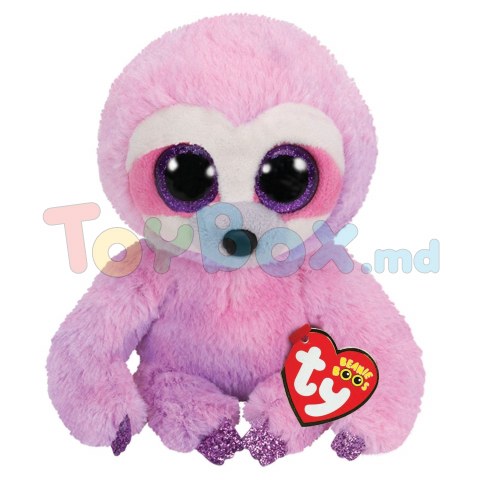 TY TY36287 Мягкая игрушка BB Dreamy Purple Sloth, 15cm