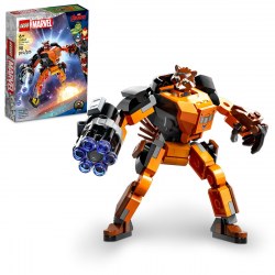 Lego  Marvel Avengers 76243 Constructor Armura de robot a lui Rocket