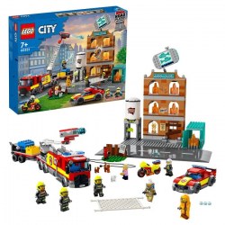 Lego City 60321 Constructor Brigadă de pompieri