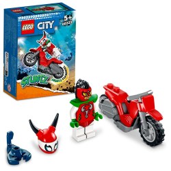 Lego City 60332 Конструктор Трюк мотоцикл Скорпион