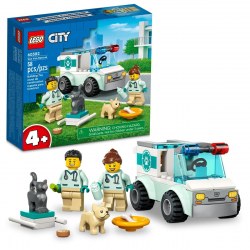 Lego City 60382 Constructor Ambulanță veterinară