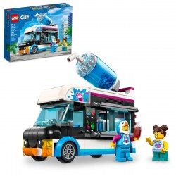 Lego City 60384 Constructor Camioneta-pinguin cu granita