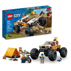 Lego City 60387 Constructor Aventuri off road cu vehicul 4x4