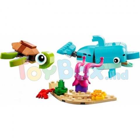 Lego Creator 31128 Конструктор Дельфин и черепаха