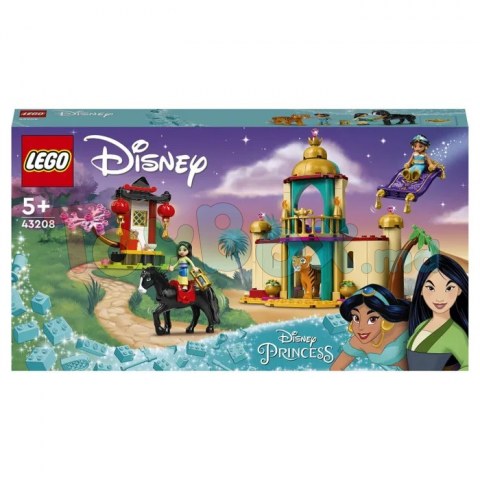 Lego Disney 43208 Конструктор Приключения Жасмин и Мулан