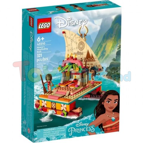 Lego Disney 43210 Конструктор Лодка-путешественник Моаны