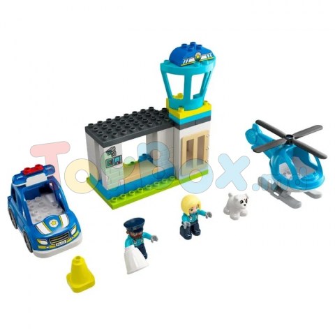 Lego Duplo 10959 Конструктор Полицейский участок и вертолёт