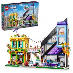 Lego Friends 41732 Constructor Florărie și magazin de design în centrul orașului