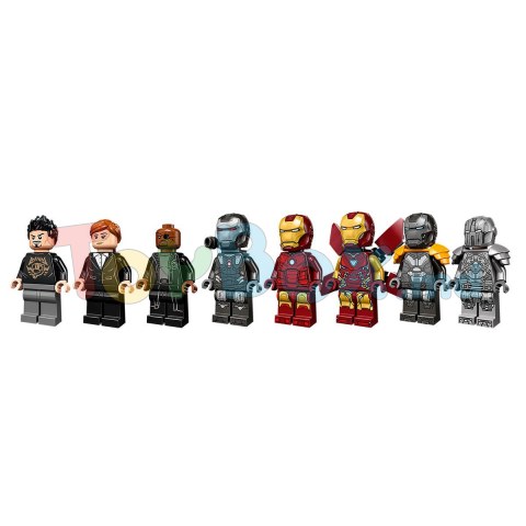Lego Marvel Super Heroes 76216 Конструктор Оружейная палата Железного человека