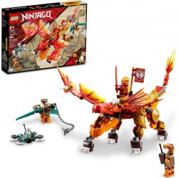Lego Ninjago 71762 Constructor Dragonul EVO de Foc al lui Kai