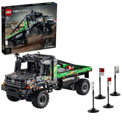 Lego Technic 42129 Constructor Camion de testări 4x4 Mercedes-Benz Zetros