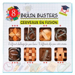 Eureka 473360 Puzzle Brain Busters 8pcs