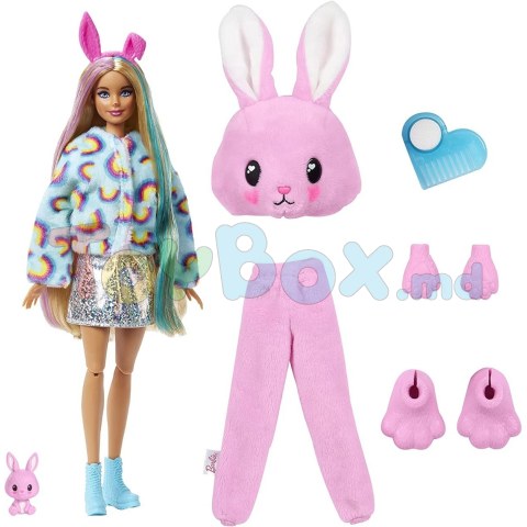 Barbie HHG19 Papusa Cutie Reveal Bunny