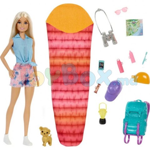 Barbie HDF73 Набор игровой Барби Малибу Кемпинг