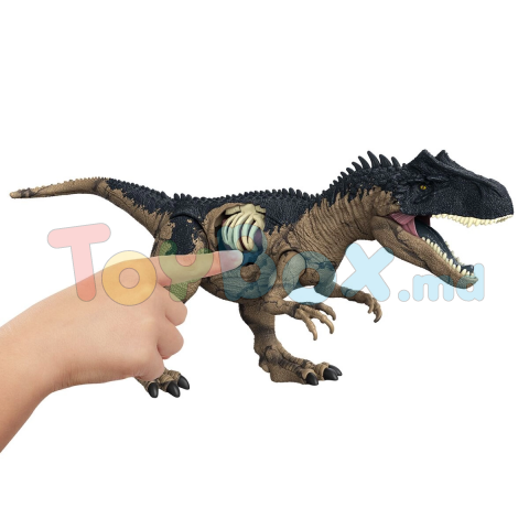 Jurassic World HFK06 Figurina Extreme Damage Allosaurus