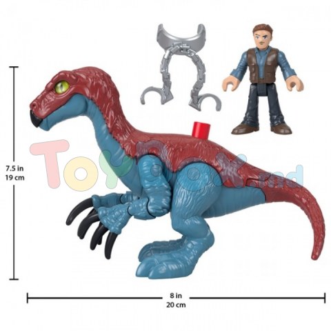 Jurassic World GVV65 Фигурка Dominion Dinosaur and Figure (в ассортименте)