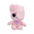 Peekapets 906778 Jucarie de plus Iepuras roz cu urechi mobile, 28cm