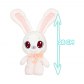 Peekapets 906785 Мягкая игрушка Белый кролик, 28см