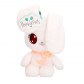 Peekapets 906785 Мягкая игрушка Белый кролик, 28см