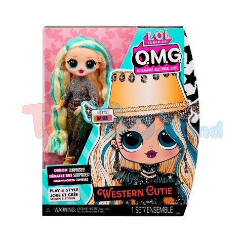 L.O.L. Surprise! 588504 Кукла O.M.G. S7 Western Cutie