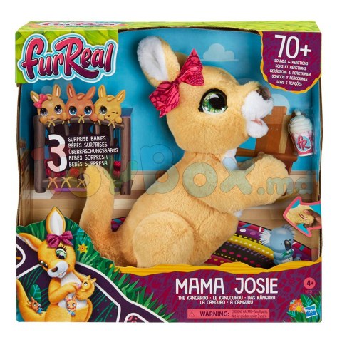 FurReal Friends E6724 Интерактивная игрушка Мама Кенгуру Джси с сюрпризом