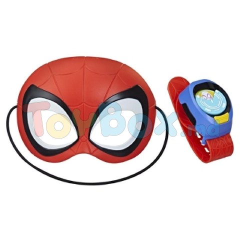 Spider-Man F3712 Игровой набор Маска и часы Человека-Паука