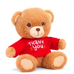 Keeleco Se1099 Jucarie de plus Thank You Bear, 15cm