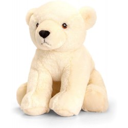 Keeleco Se6121 Jucarie de plus Urs Polar, 25cm