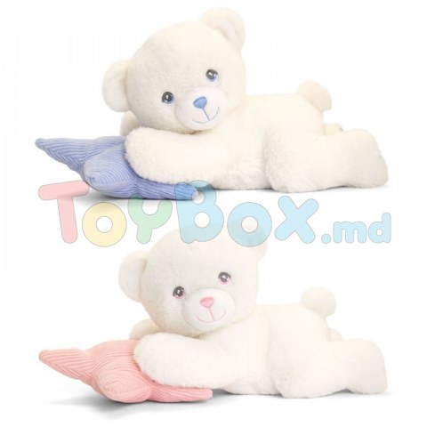 Keeleco Se1427 Мягкая игрушка Baby Bear On Pillow, 25cm  (в ассортименте)
