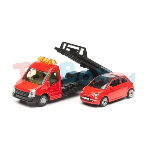 Bburago 18-31402 Set De Joaca Trucker cu Modelul Fiat